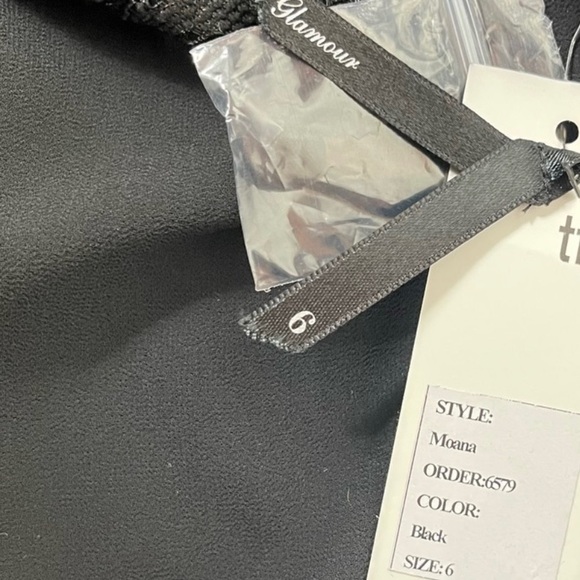 TFNC London for ASOS High Neck Lace Maxi Dress Size: XXS - XS - Picture 16 of 17